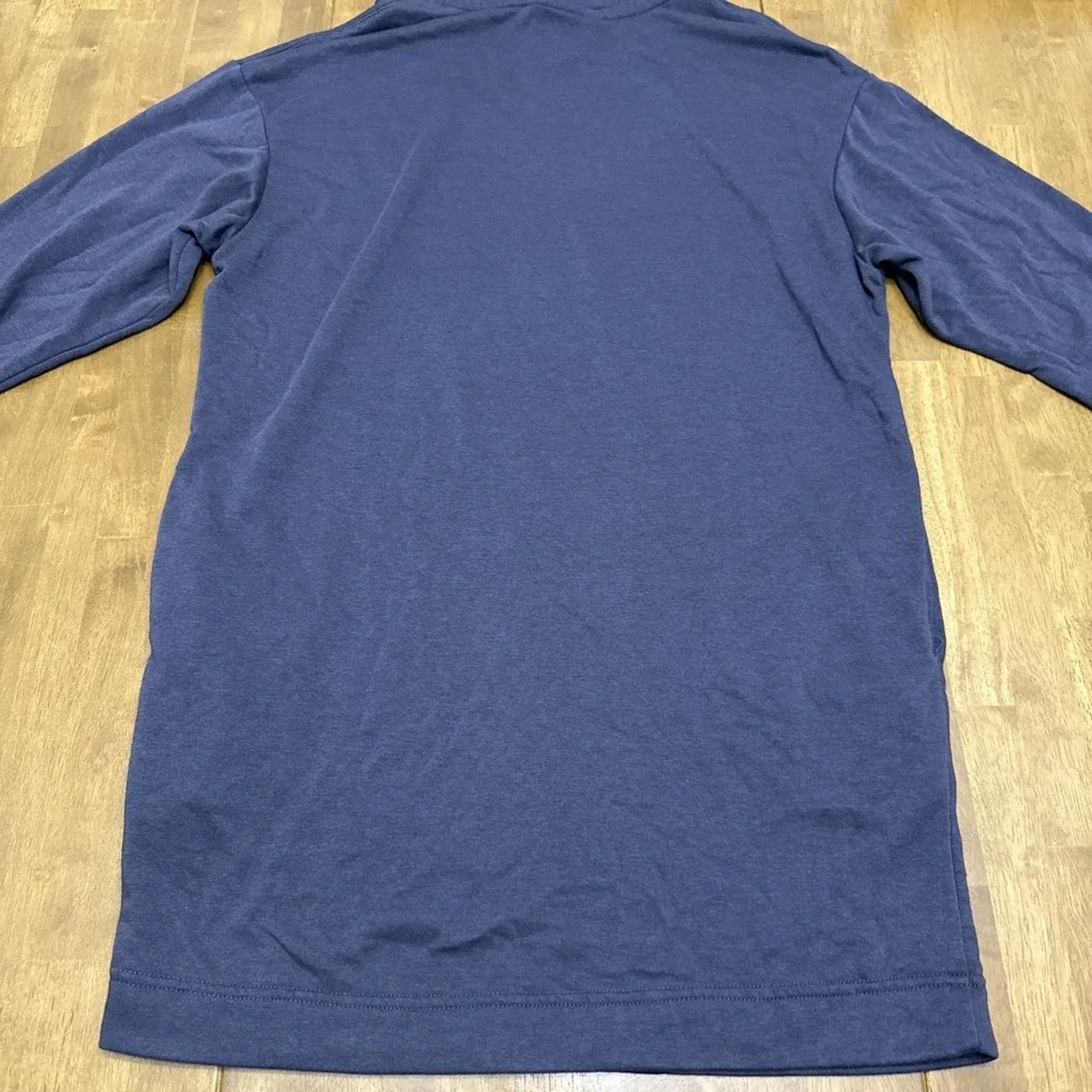 Nike hooded lounge dress women's medium metallic swoosh‎ active workout pockets